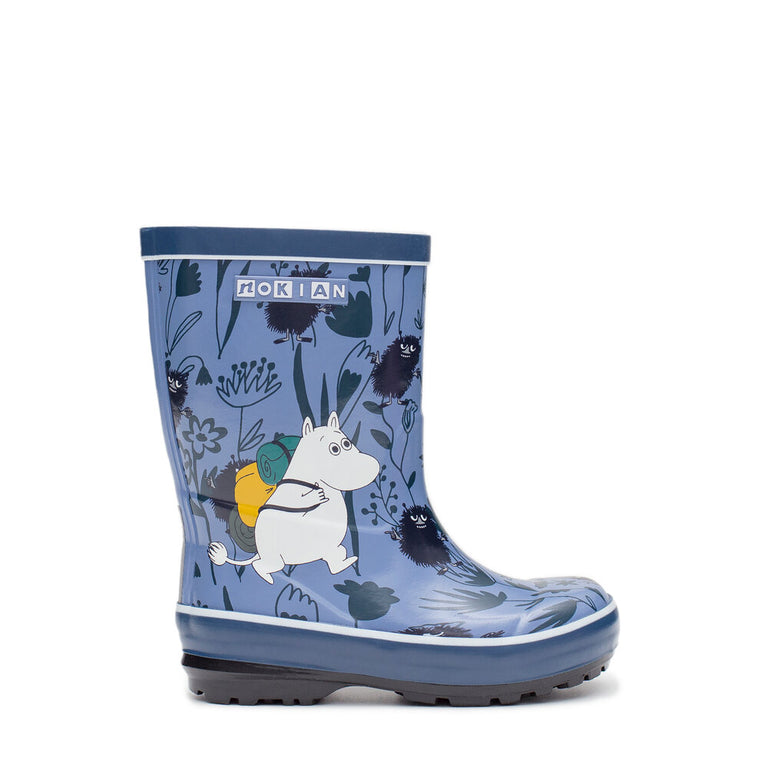 Nokian Jalkineet Moomin Kids sininen lasten kumisaappaat